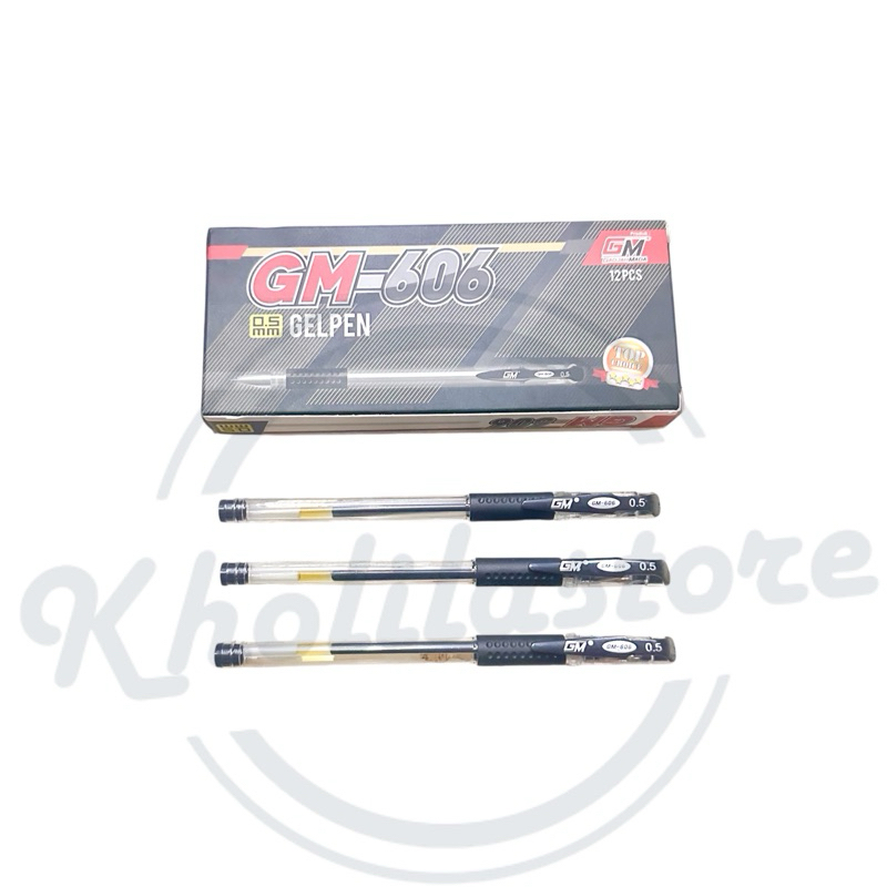 

Pulpen Gel Mini GM 606 isi 12 pcs