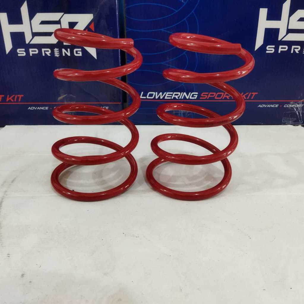 Per Ceper Mobil Avanza - Lowering Kit Per Ceper Custom HSR Red - Per Buat Mobil Avanza 2004-2015