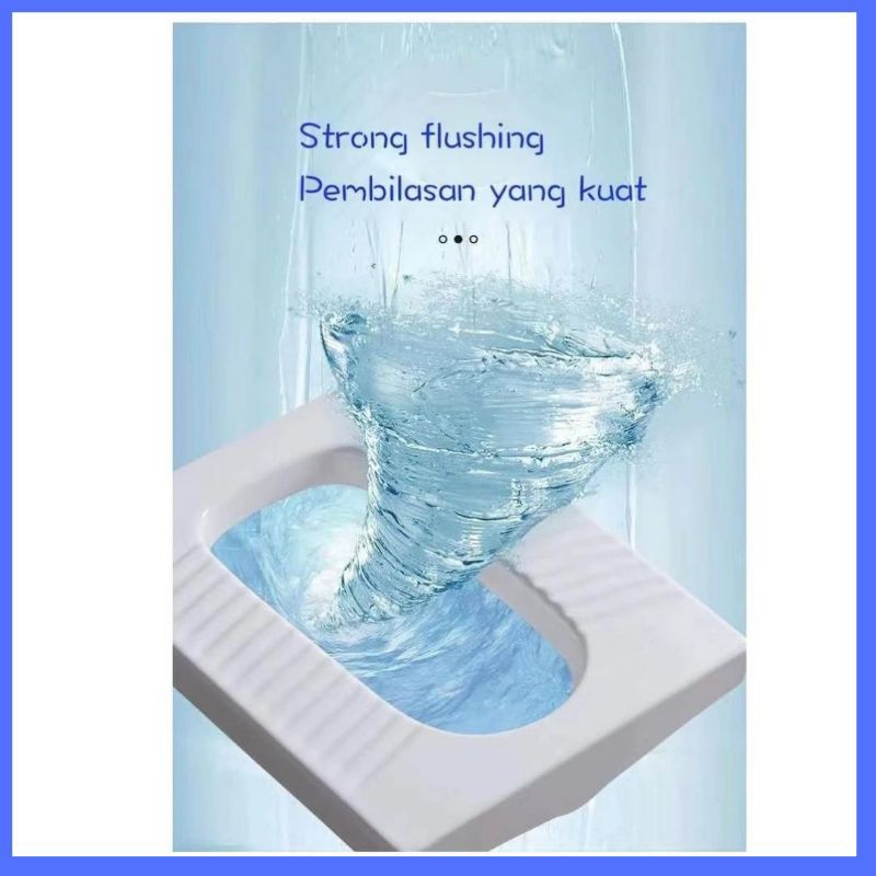 D3W SET TOILET KLOSET JONGKOK MR TAO 506S WITH FLUSH . CLOSET JONGKOK