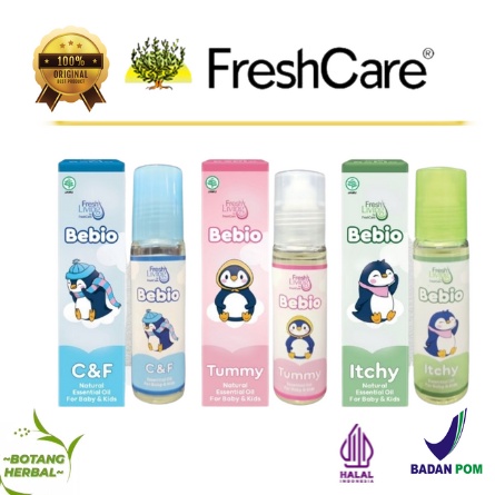 SPESIAL AWAL TAHUN FreshLiving Bebio By Fresh Care Essential Oil 9ml  Bebio Fresh Living By Fresh Ca