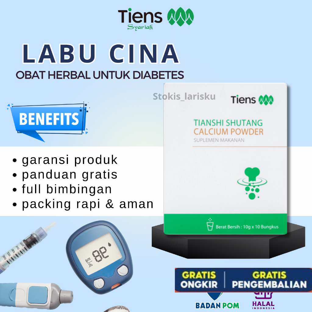 

OBAT CHINA DIABETES - Susu Labu China Diabetes SHUTANG CALSIUM POWDER - Susu untuk Mengobati Diabete