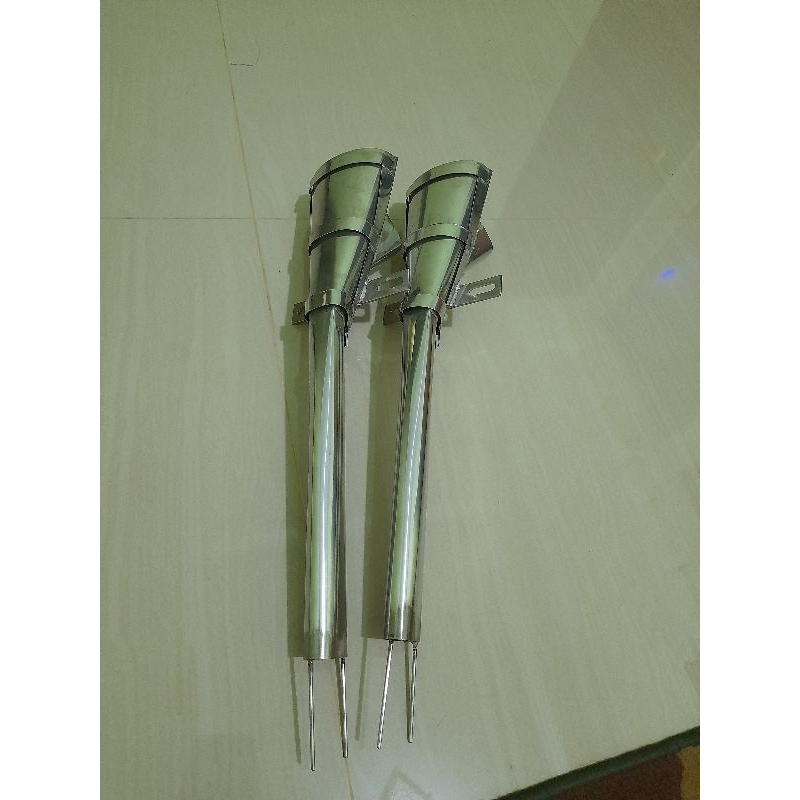 corong mesin sachet type fzs100 ukuran 10 center seal/threeside