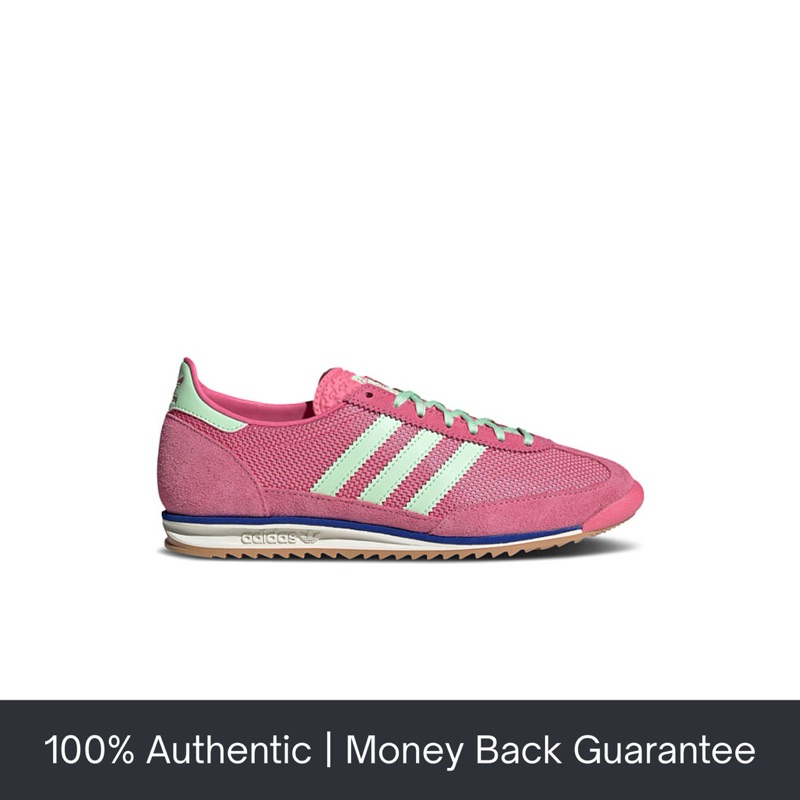 Adidas SL 72 Pink Fusion Green Spark 100% Authentic