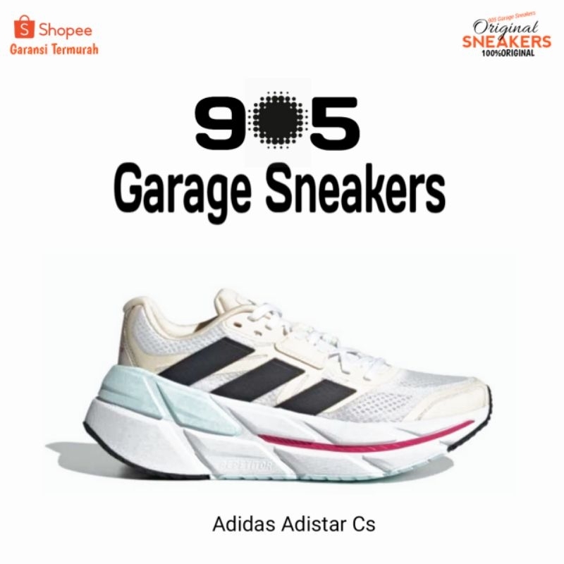 Sepatu Adidas Adistar Cs White Team Magenta Original