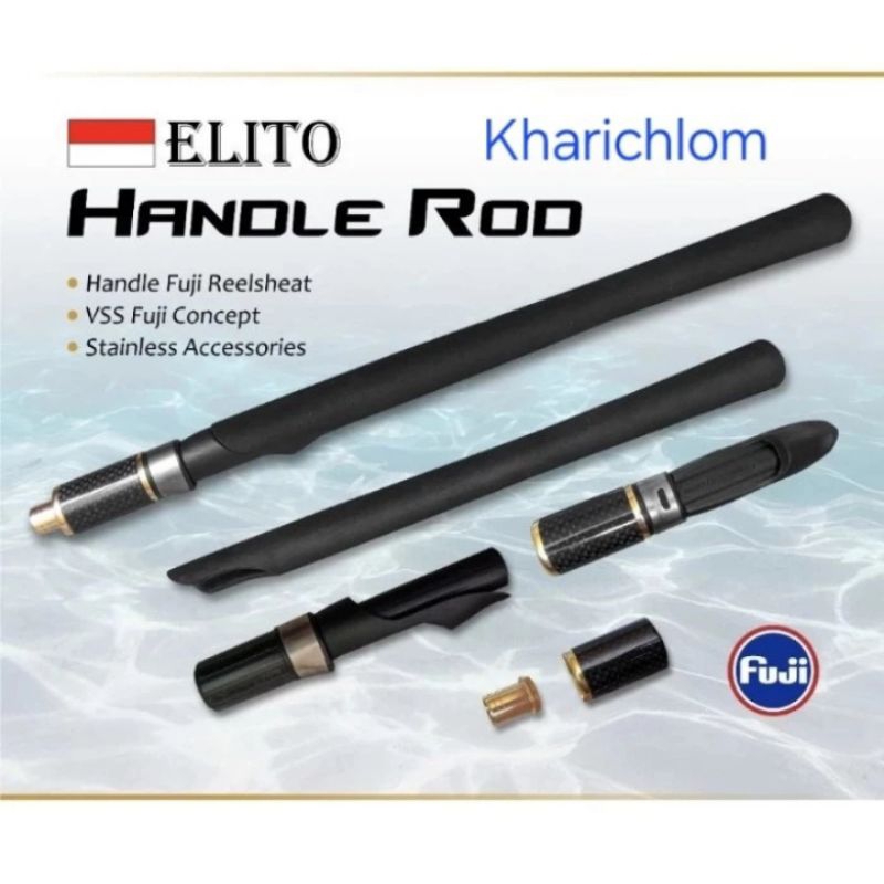 1 Set Busa EVA + Reel Seat Handle Rod/Gagang Joran Pancing Fuji Elito