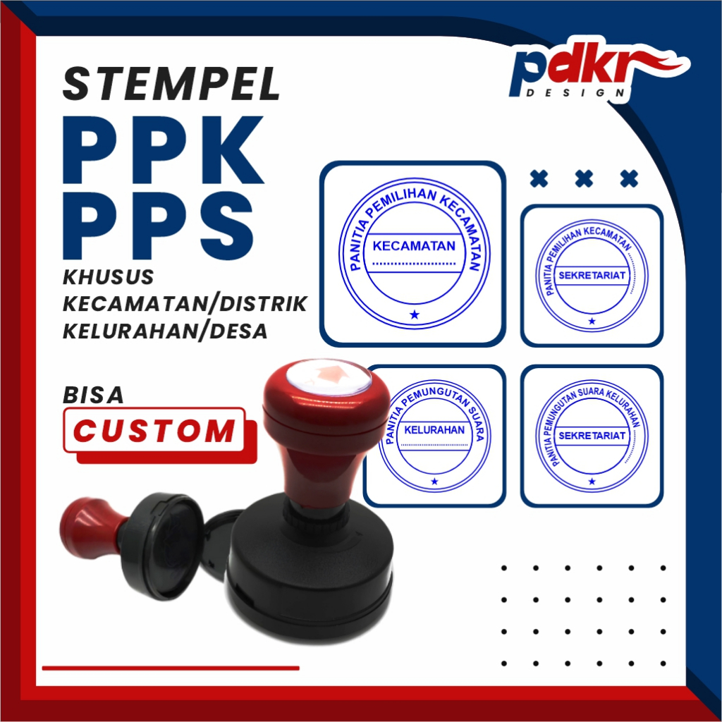 

Stempel Flash PPK Panitia Pemilihan Kecamatan Stamp PPS Panitia Pemungutan Suara