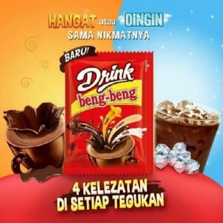 

Drink beng beng renceng 1 karton isi 8 renceng (1 renceng 10pcs)