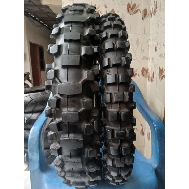 BAN TRAIL UK 90/90 dan 110/100 ring 18 CORSA CROS