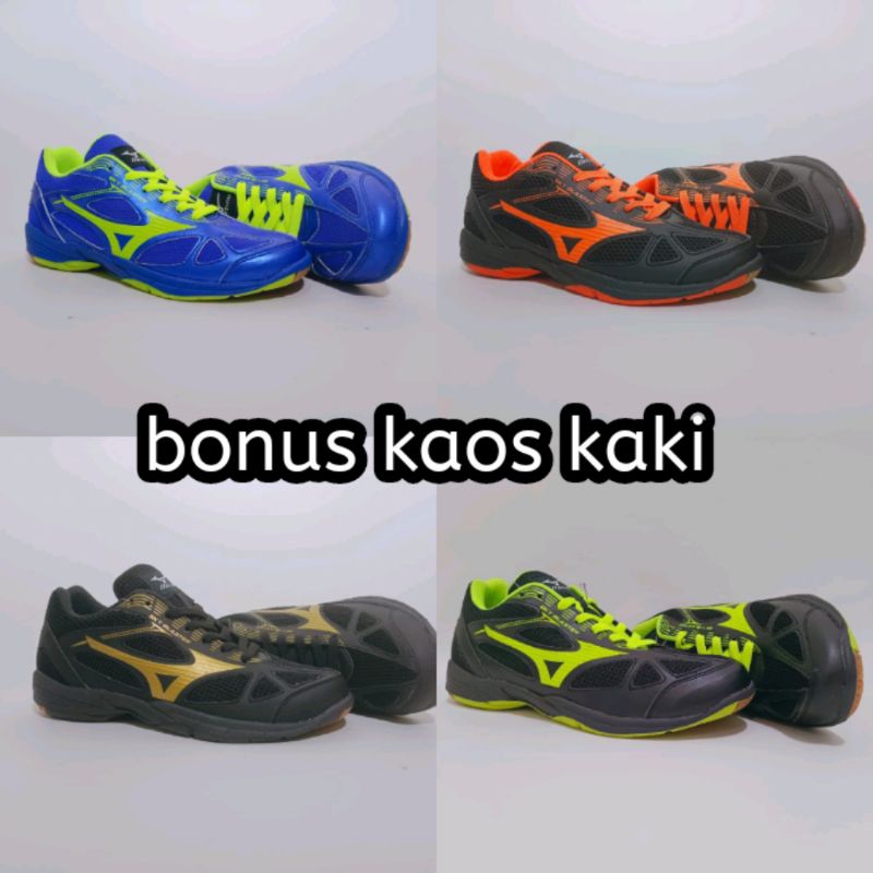 sepatu badminton mizuno sky blaster low import vietnam sepatu pria wanita