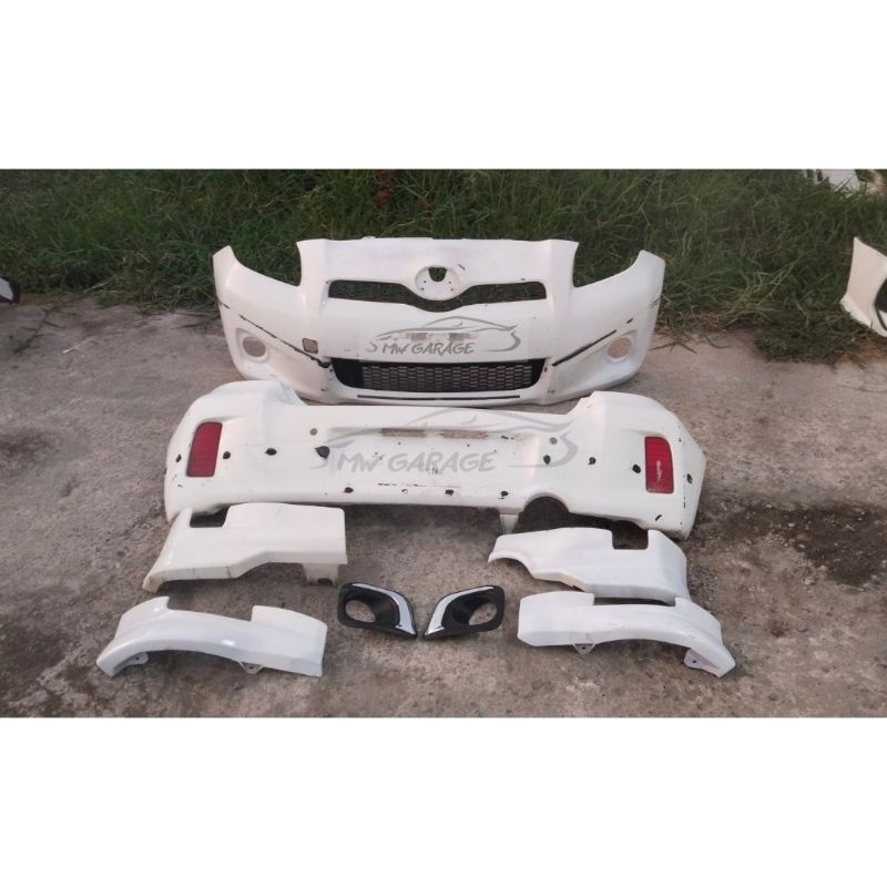 Bumper Yaris Tipe E 2012 2013 Fullset Original