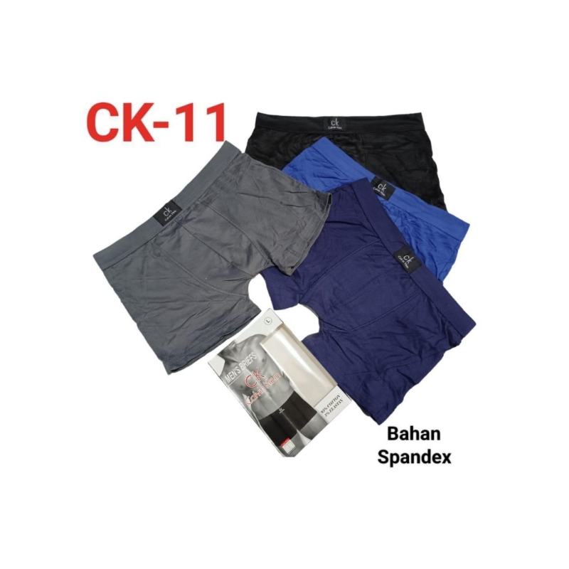 boxer kaos cowok 1 box 3 pcs