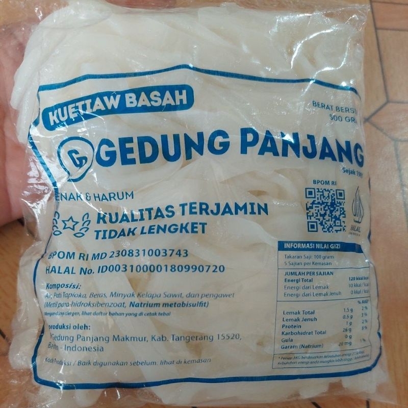 

kuetiaw Gedung Panjang 500gr