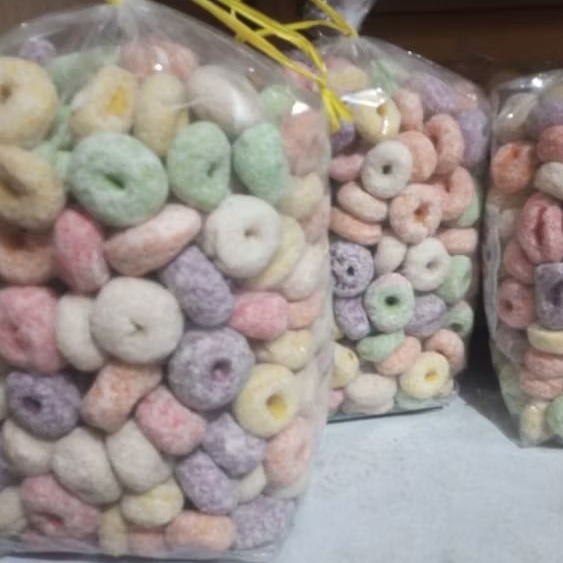 

Telor Gabus Donat Warna Termurah 1kg