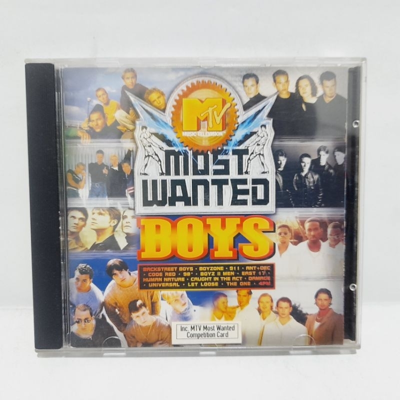 CD MTV Most Wanted Boys - Backstreet Boys Boyzone 911 Ant + Dec  4 Pm Let Loose VA