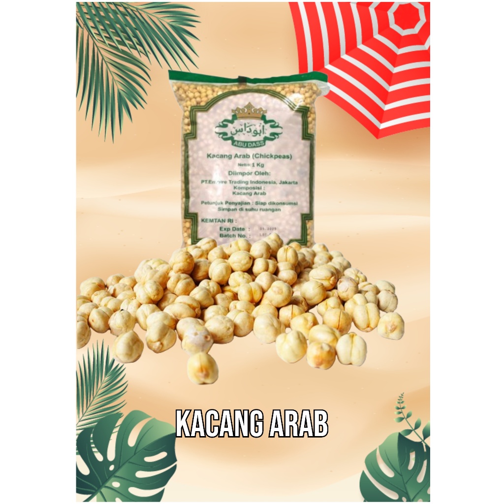 

KACANG ARAB ,CHICKPEA Oleh-oleh Haji & Umroh
