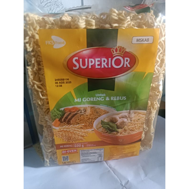 

Superior Mie goreng & Rebus 600gr