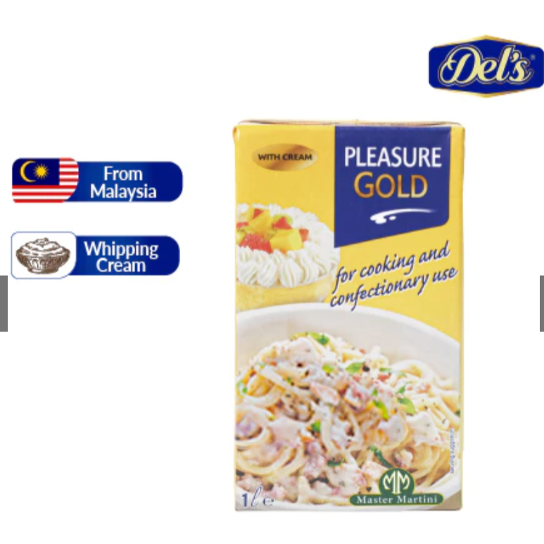 

Pleasure Gold - Cooking Cream / Krim Masak Serbaguna - 1Lt