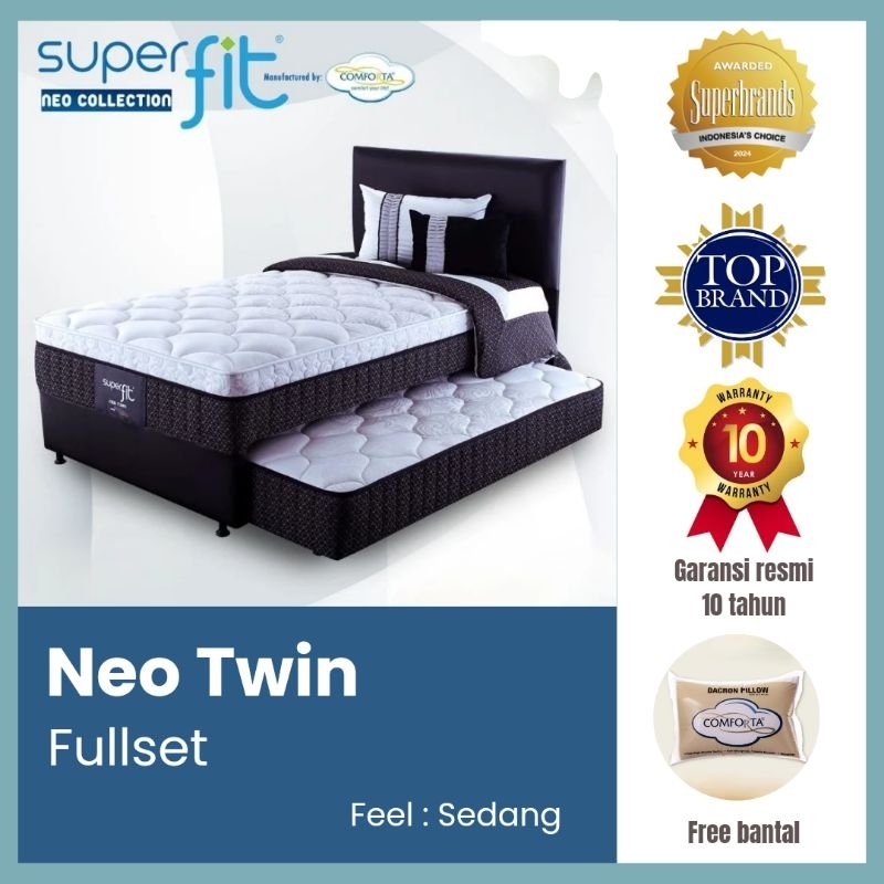 Kasur Springbed Comforta Superfit - Neo Twin (Kasur Sorong)