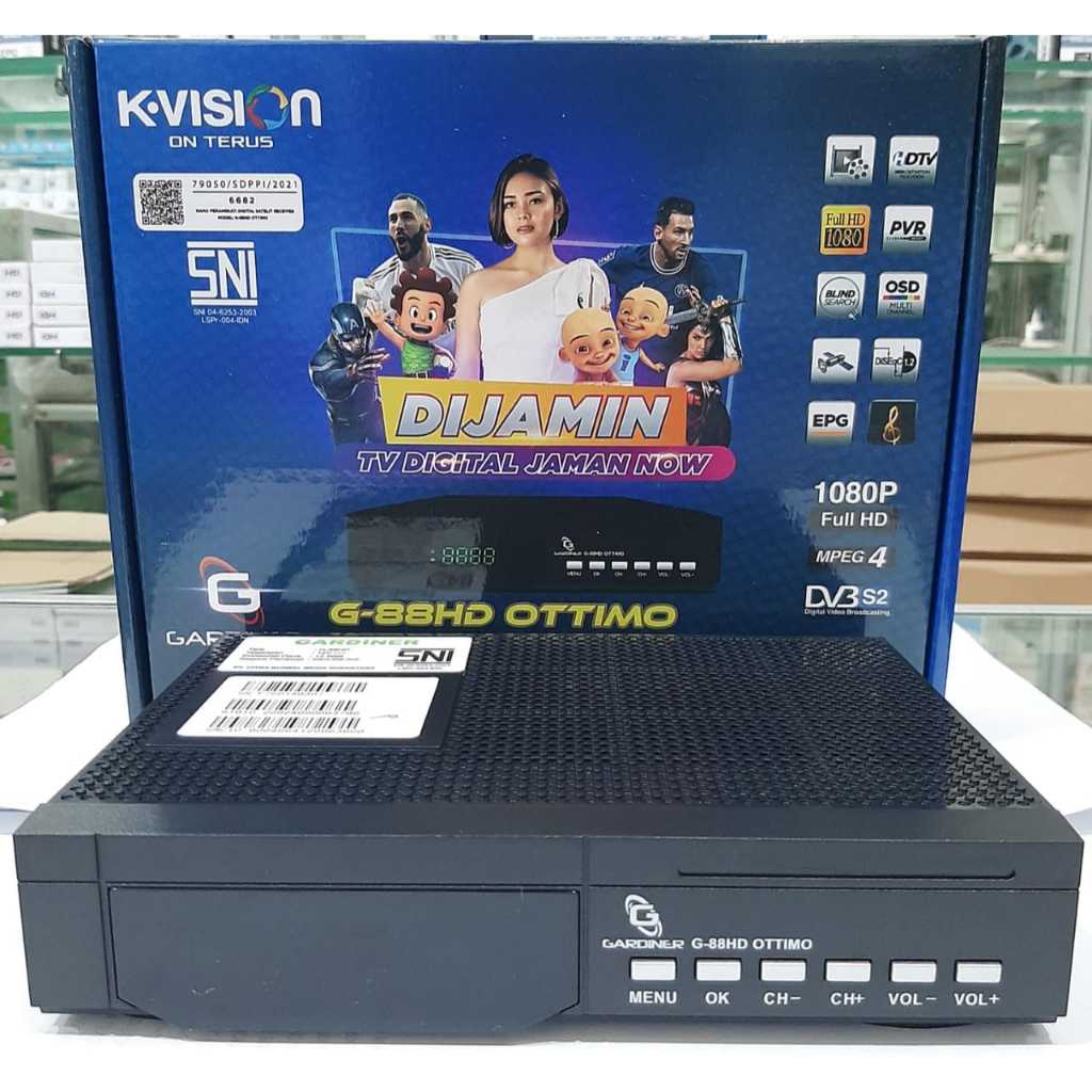 RECEIVER K-VISION GARDINER G-88HD OTTIMO