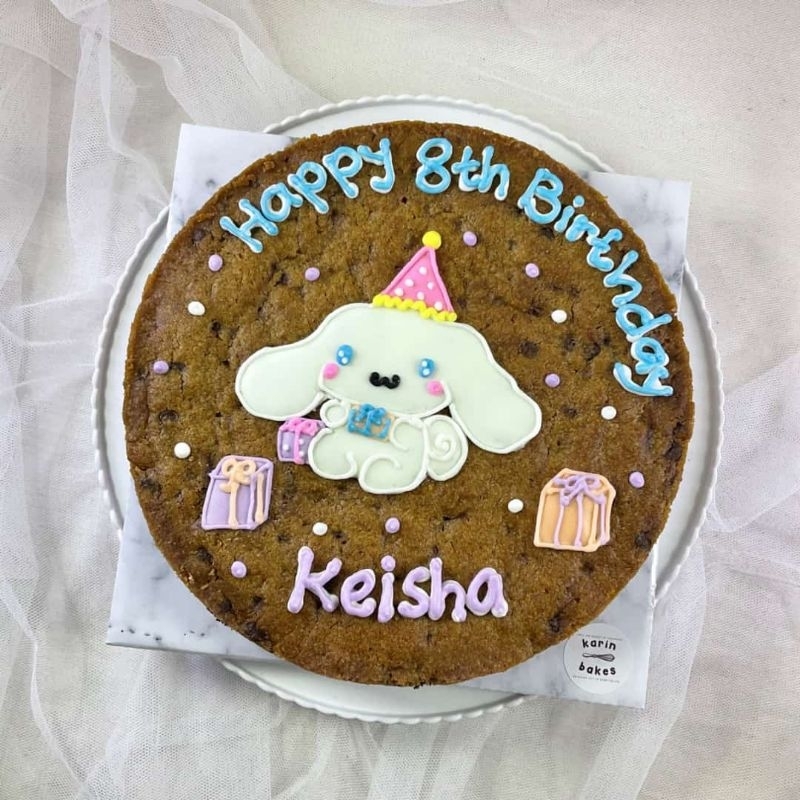 

Giant cookie custom birthday tema kartun