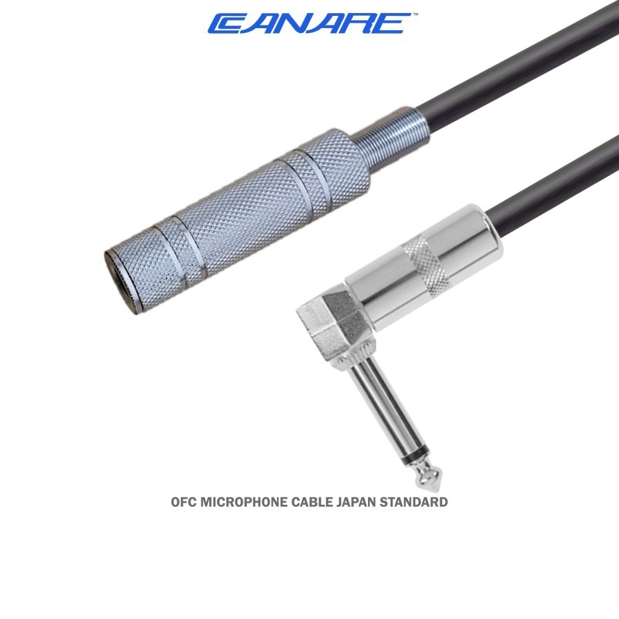 Kabel extension Jack akai mono L 6.5 male to jack akai mono 6.5 female