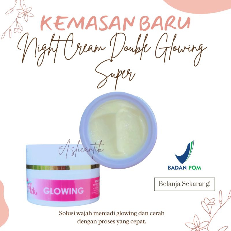 NIGHT CREAM DOUBLE GLOWING SUPER