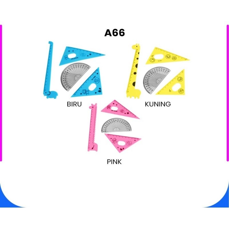 

Penggaris Matematika 4in1