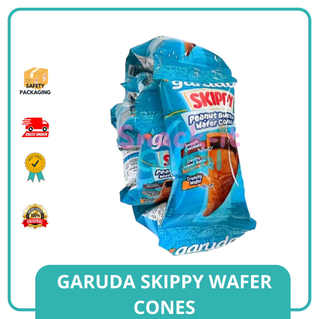 

Garuda Skippy Peanut Butter Renceng isi 10 pcs
