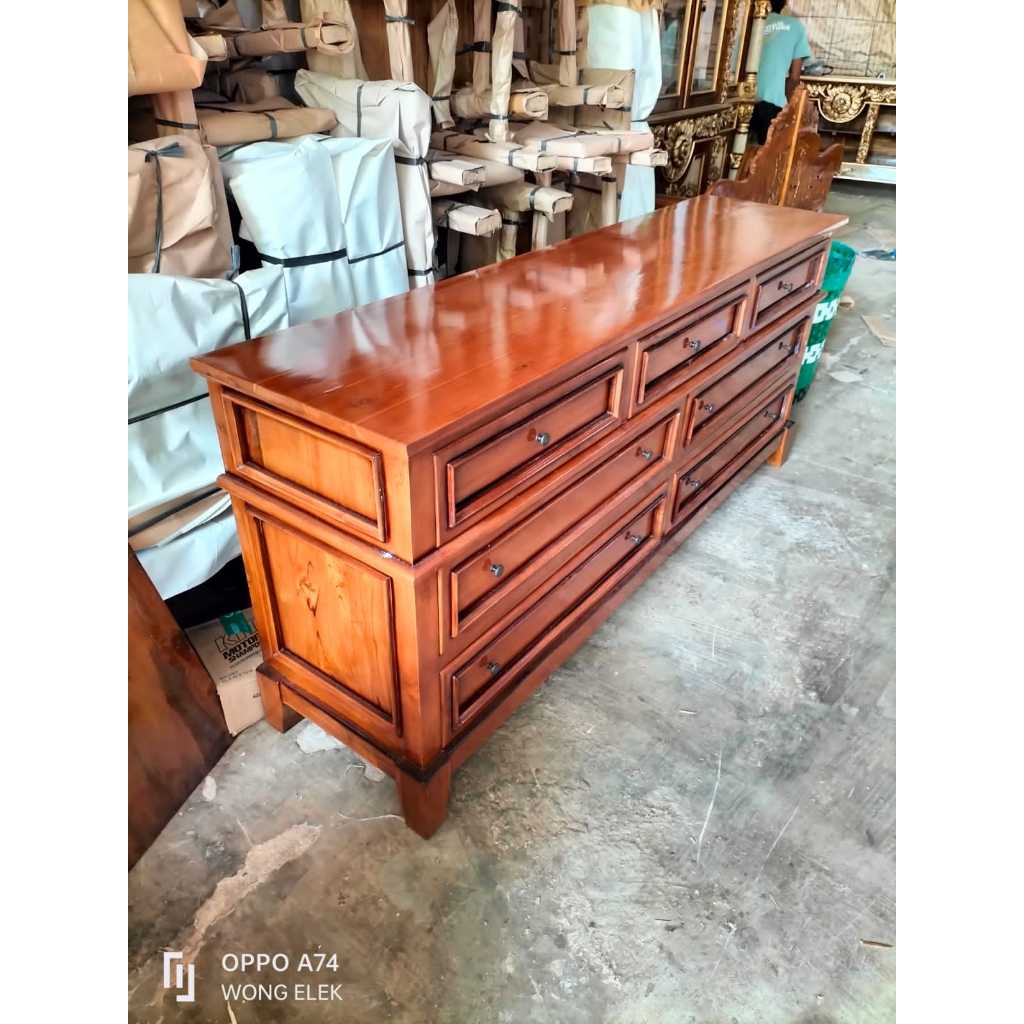 lemari tv minimalis | Bufet Laci Klasik Jati | bufet laci kayu jati,drawer jati,bufet minimalis