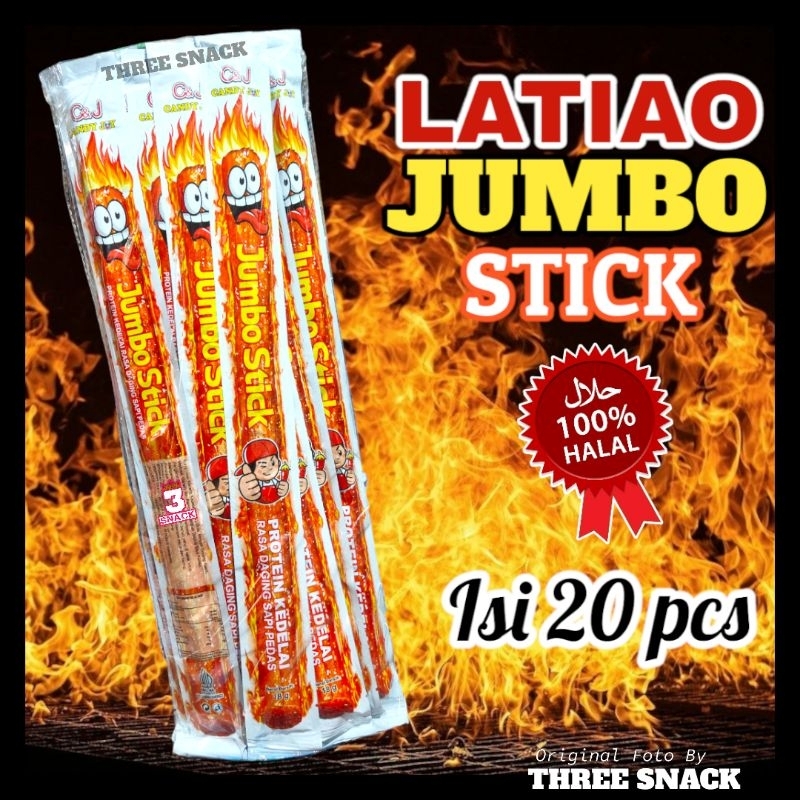 

LATIAO C&J LATIAO JUMBO STICK 1 PAK ISI 20 PCS