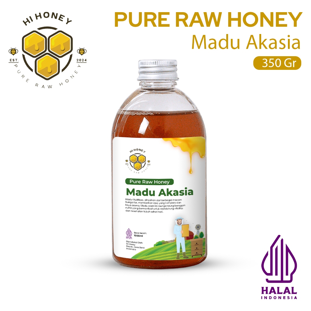 

Hi Honey Madu Nektar Bunga Akasia 350gr