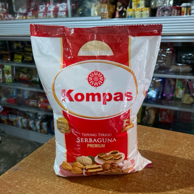 

TEPUNG TERIGU SERBAGUNA PREMIUM KOMPAS 1kg