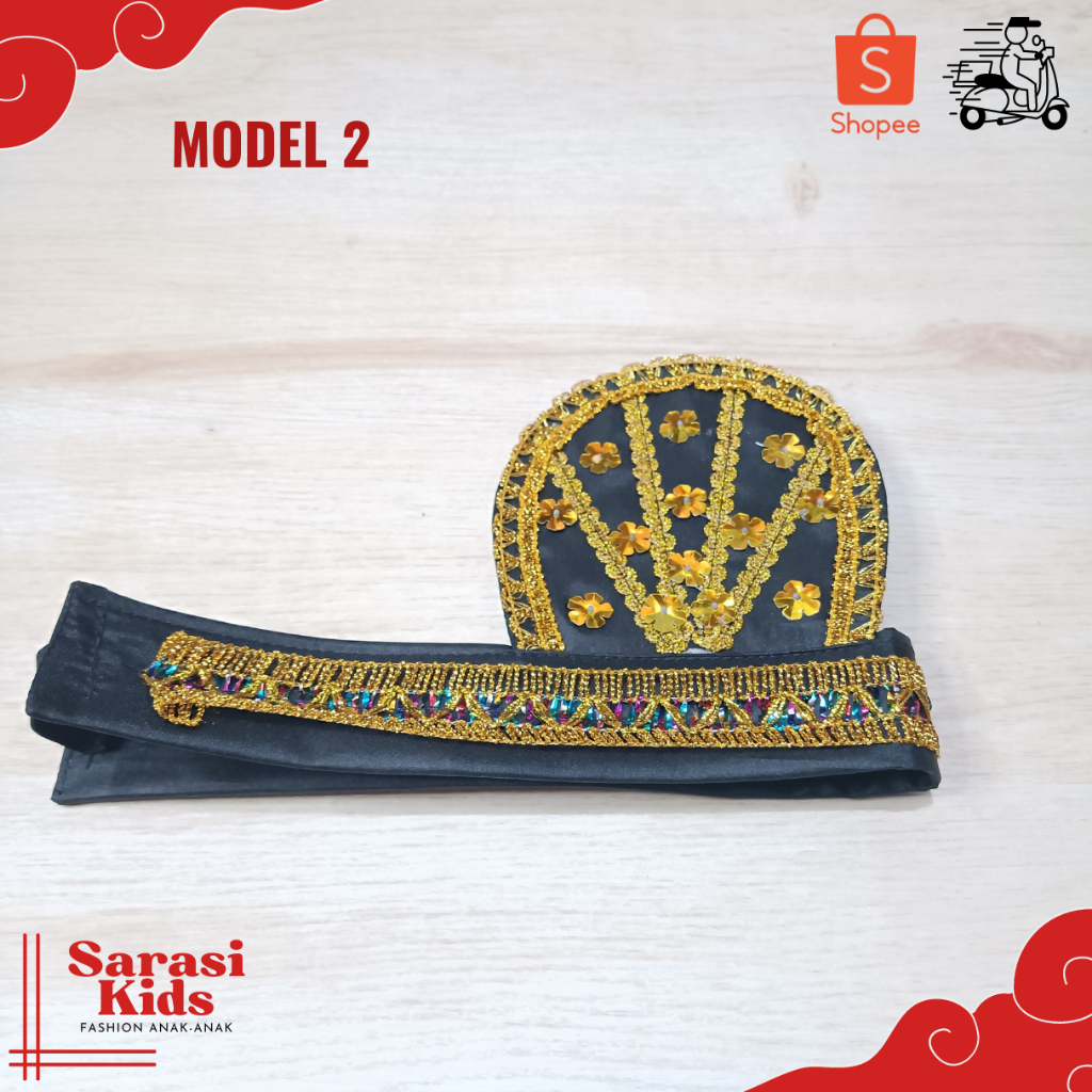 Topi aceh saman mahkota tari saman topi adat aceh anak anak dewasa