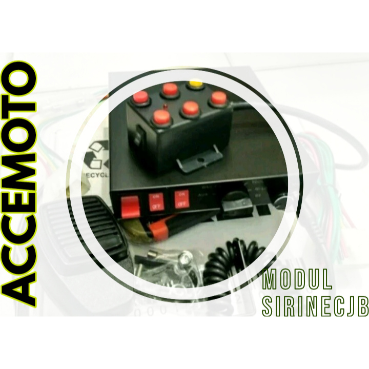 Modul sirine patwal CJB 200Watt Jumper motor mobil