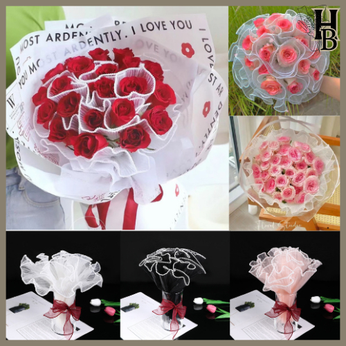 

Kertas Tile Gold Mermaid Tile Kain Gelombang Kertas Bunga Wrap Korean Keriting Wrapping Mesh Buket Bunga 6266