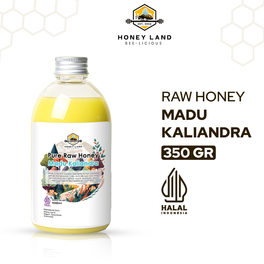 

Honey Land Madu Kaliandra 350gr