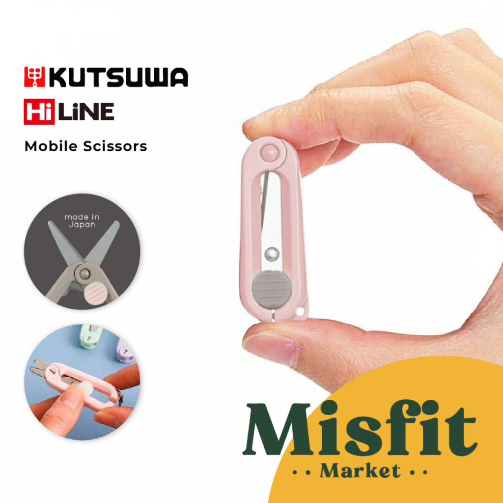

Kutsuwa HiLINE Mobile Scissors LIGHT Color Series Gunting Mini Hi-Line