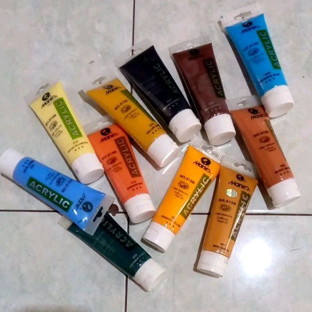 

Cat Acrylic Maries 75ml Banyak Pilihan Warna Untuk Melukis