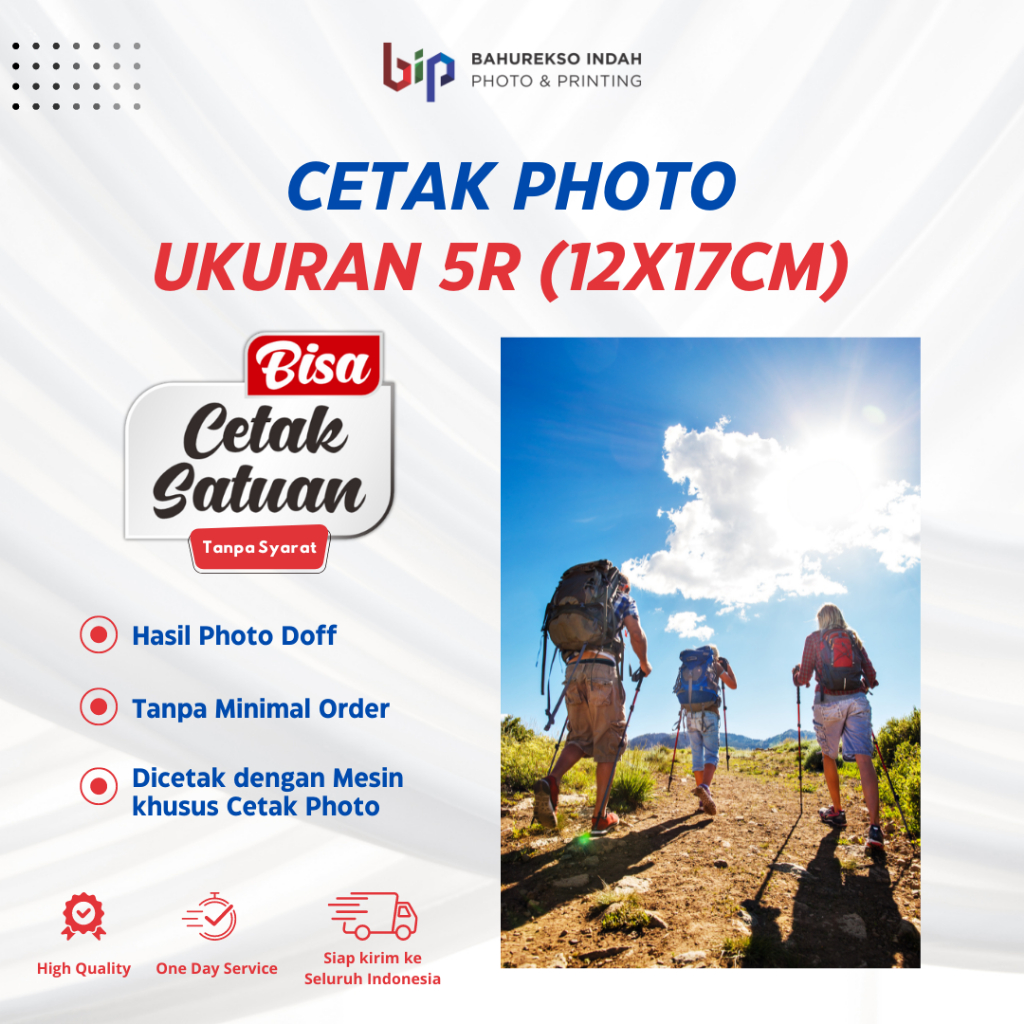Cetak Foto 5R Kertas Doff