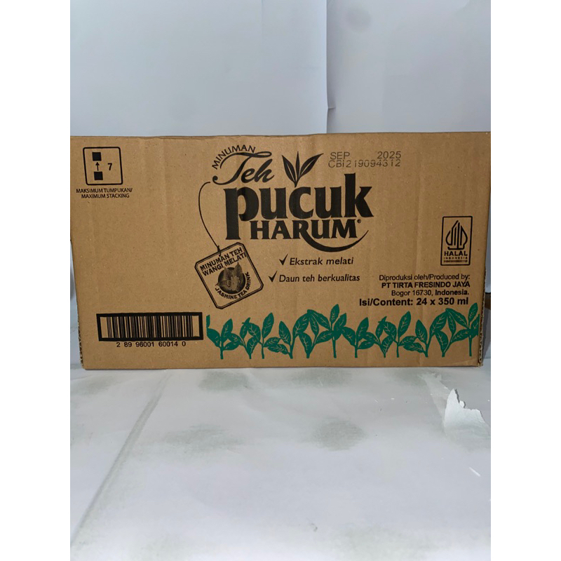 

Teh Pucuk Harum 350 ml Isi 24 botol