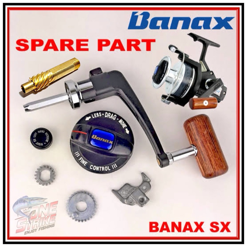 [SPARE PART2] ORIGINAL Banax SX 2000/3000/4000/5000 Fishing Reel SparePart