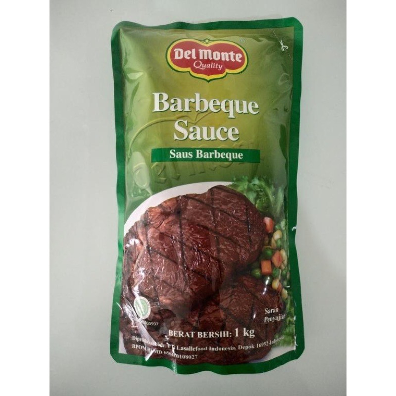 

DelMonte Barbeque Sauce 1kg – Saus BBQ 1 kg