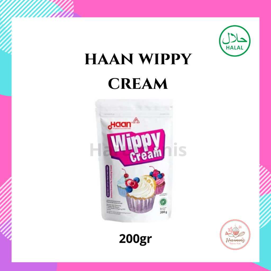 

Haan Wippy Cream Bubuk 200gr