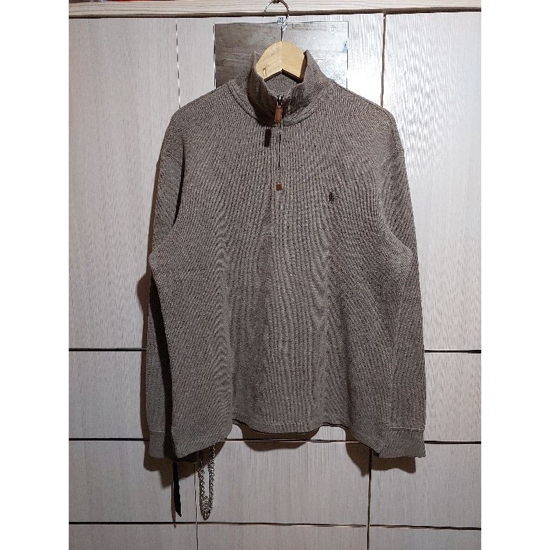 halfzip polo ralph lauren second original size M fit L pxL 69x57
