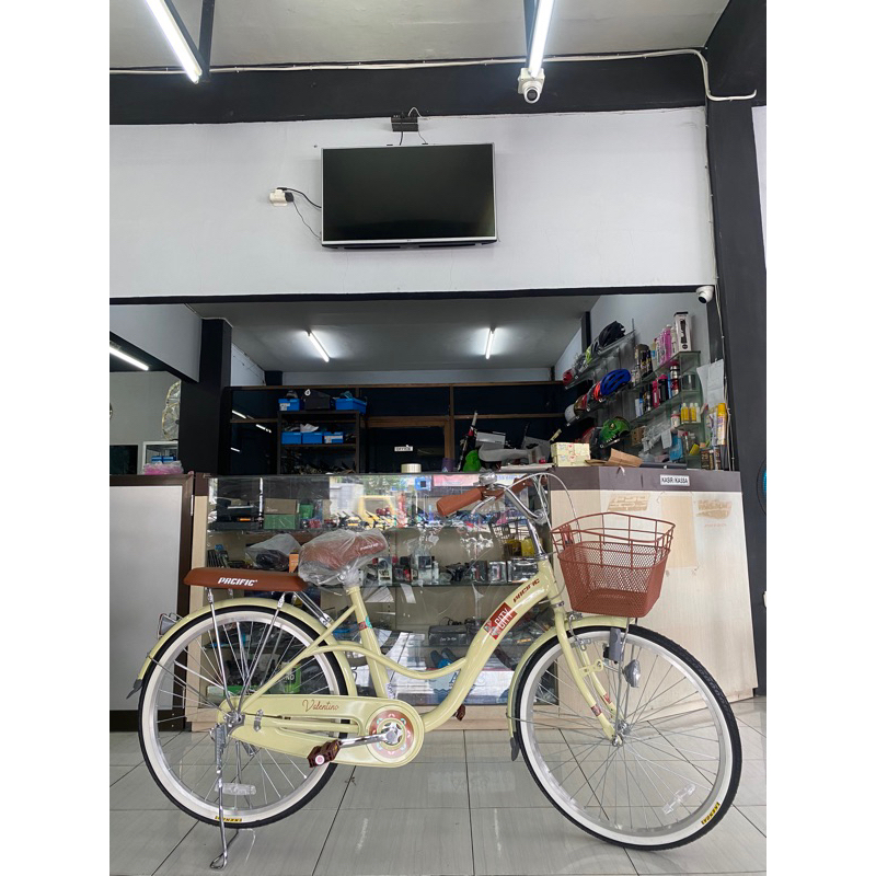 sepeda mini sepeda anak perempuan remaja dewasa ukuran 24 inch mini ctb pacific valentino terbaru te