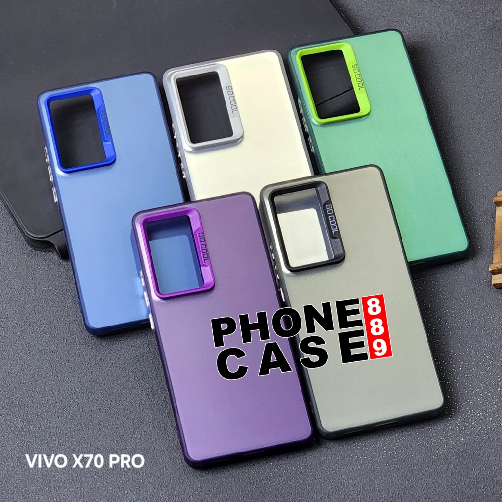 VIVO X70 PRO CASE IMD PLATE HOLOGRAM  CASE SOCOOL VIVO X70 PRO SC-1