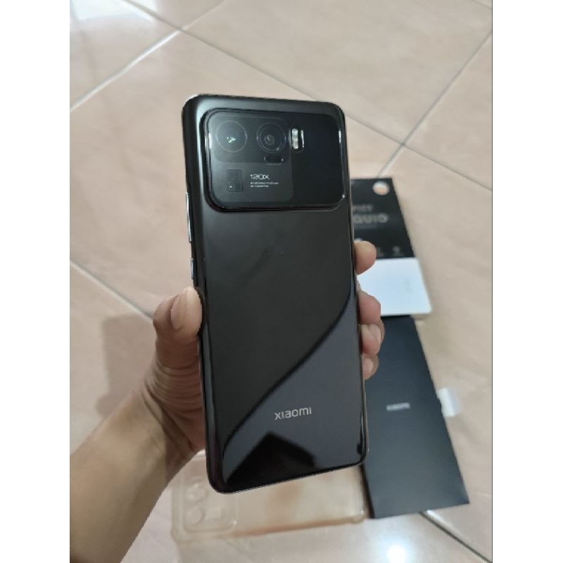XIAOMI MI 11 ULTRA 12/512GB FULLSET MULUS LIKE NEW IMEI ASLI NO REWRITE
