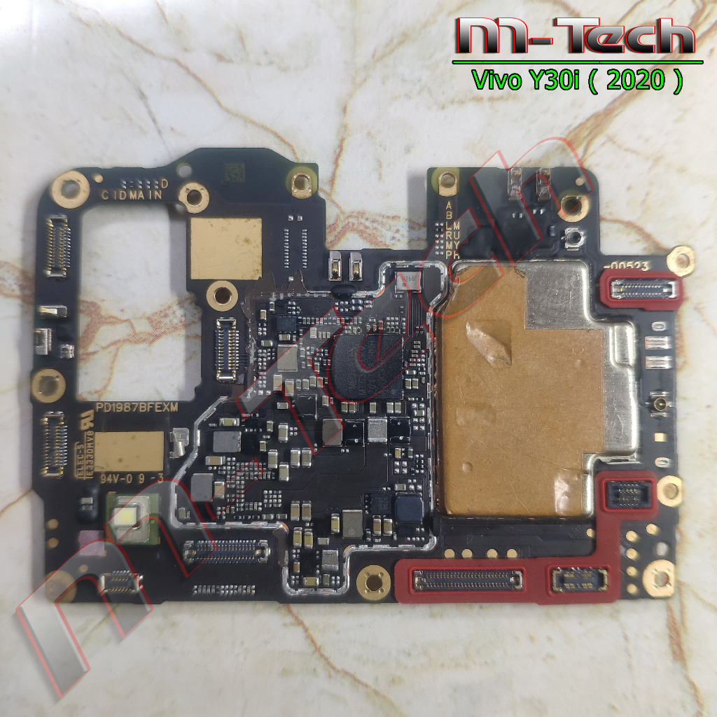 [5072] PCB Mesin Vivo Y30i (2020) original minus mati matot bahan kanibal {Baca Deskripsi}