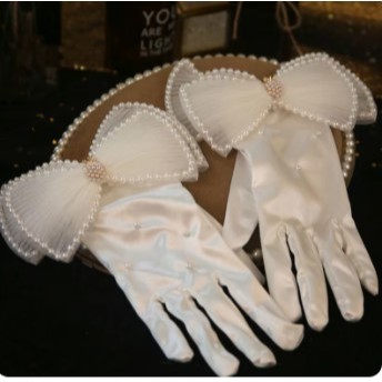 SARUNG TANGAN PANJANG / SATIN /SARUNG TANGAN WARNA / SARUNG TANGAN PANJANG PENDEK WEDDING