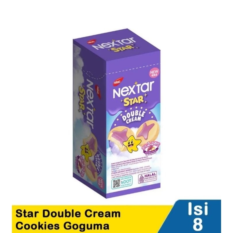 

Nextar Star Double Cream Cookies Goguma 8x10.5g